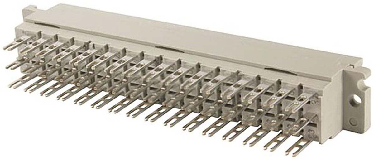 HARTING 09 06 32 Way 5.08mm Pitch, Type F, 3 Row, Straight DIN 41612 Connector, Socket
