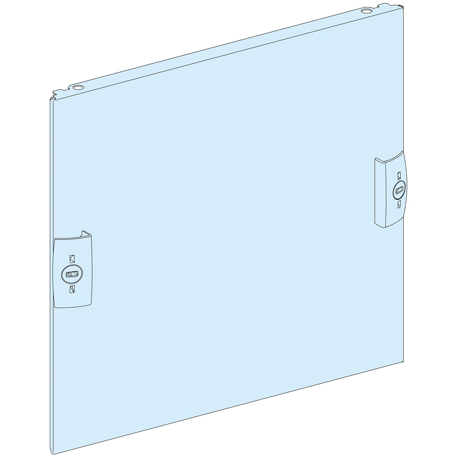 Schneider Electric PrismaSeT Series Steel Front Plate for Use with PrismaSeT PrismaSeT G Duct, PrismaSeT PrismaSeT P