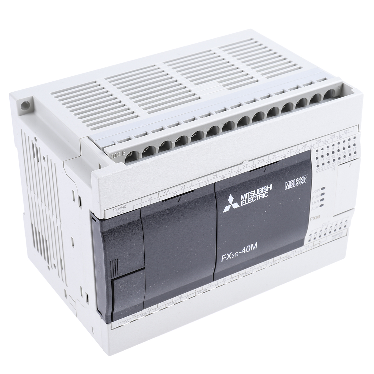 Mitsubishi Electric FX3G Series Logic Module, 100 → 240 V ac Supply, Relay Output, 24-Input, Sink, Source Input