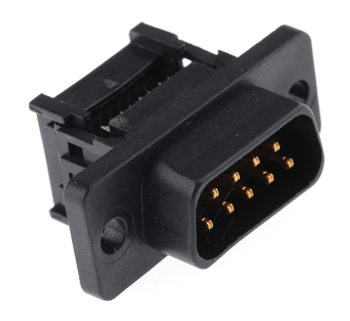 RS PRO 9 Way Cable Mount D-sub Connector Plug, 1.27mm Pitch
