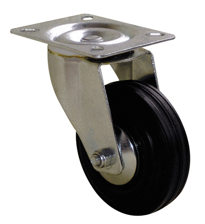 Guitel Hervieu Swivel Castor Wheel, 65kg Capacity, 65mm Wheel