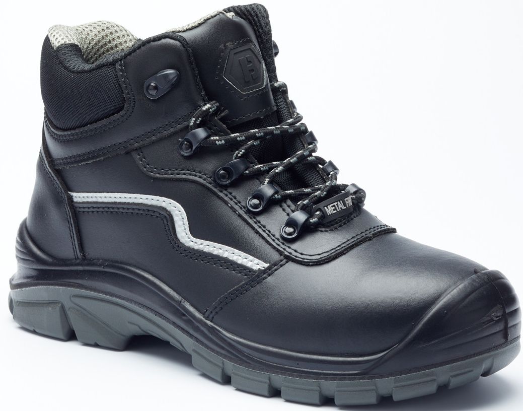Blackrock CF08 Unisex Black Non Metallic Toe Capped Safety Shoes, UK 7, EU 41