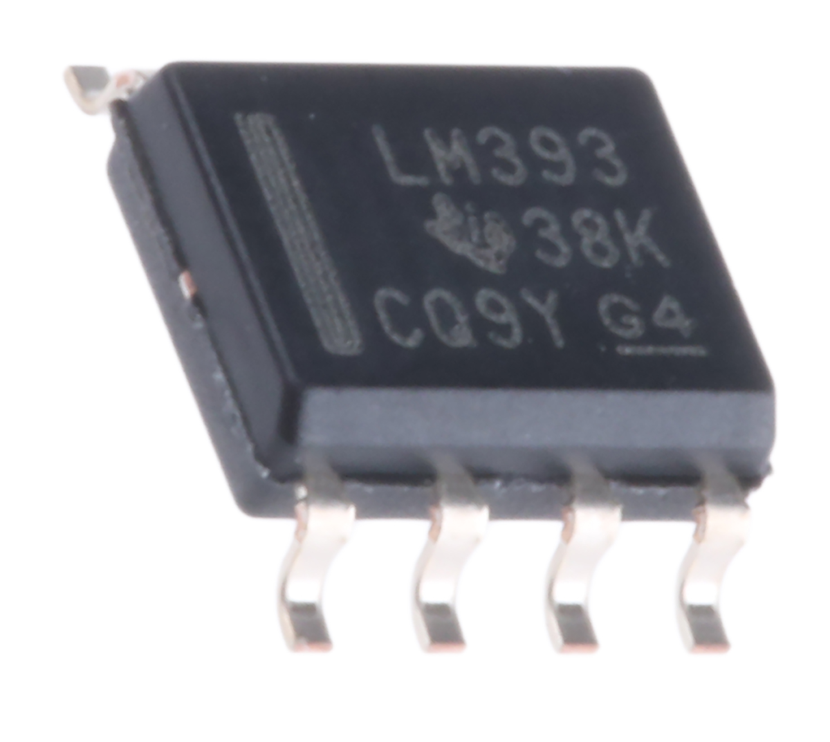 LM393DR Texas Instruments, Dual Comparator, Open Collector O/P, 1.3μs 3 → 28 V 8-Pin SOIC