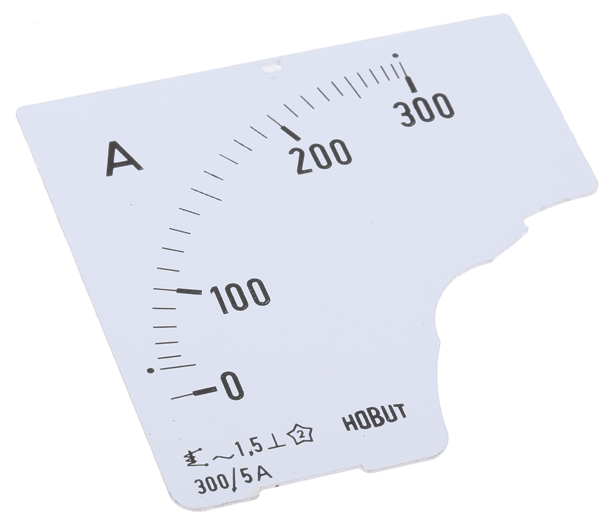 HOBUT 0/300A Meter Scale for 300/5A CT