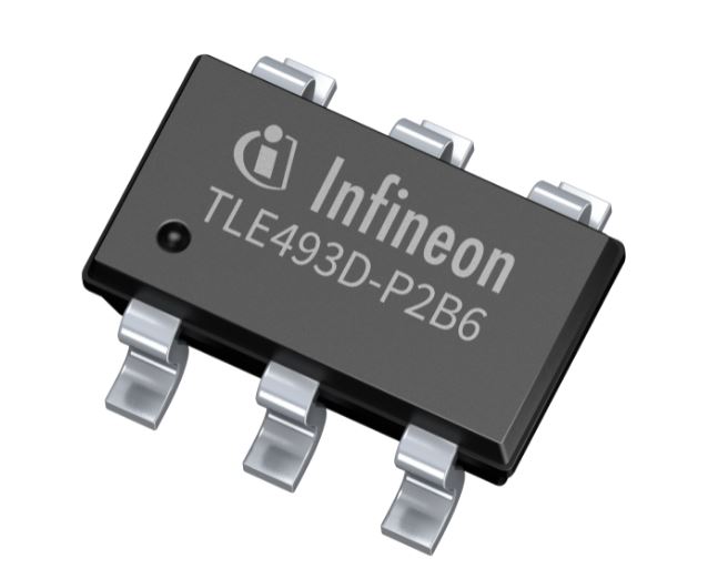 Infineon 3-Axis Surface Position Sensor 2.8 V 24 V, I2C, TSOP, 6-Pin