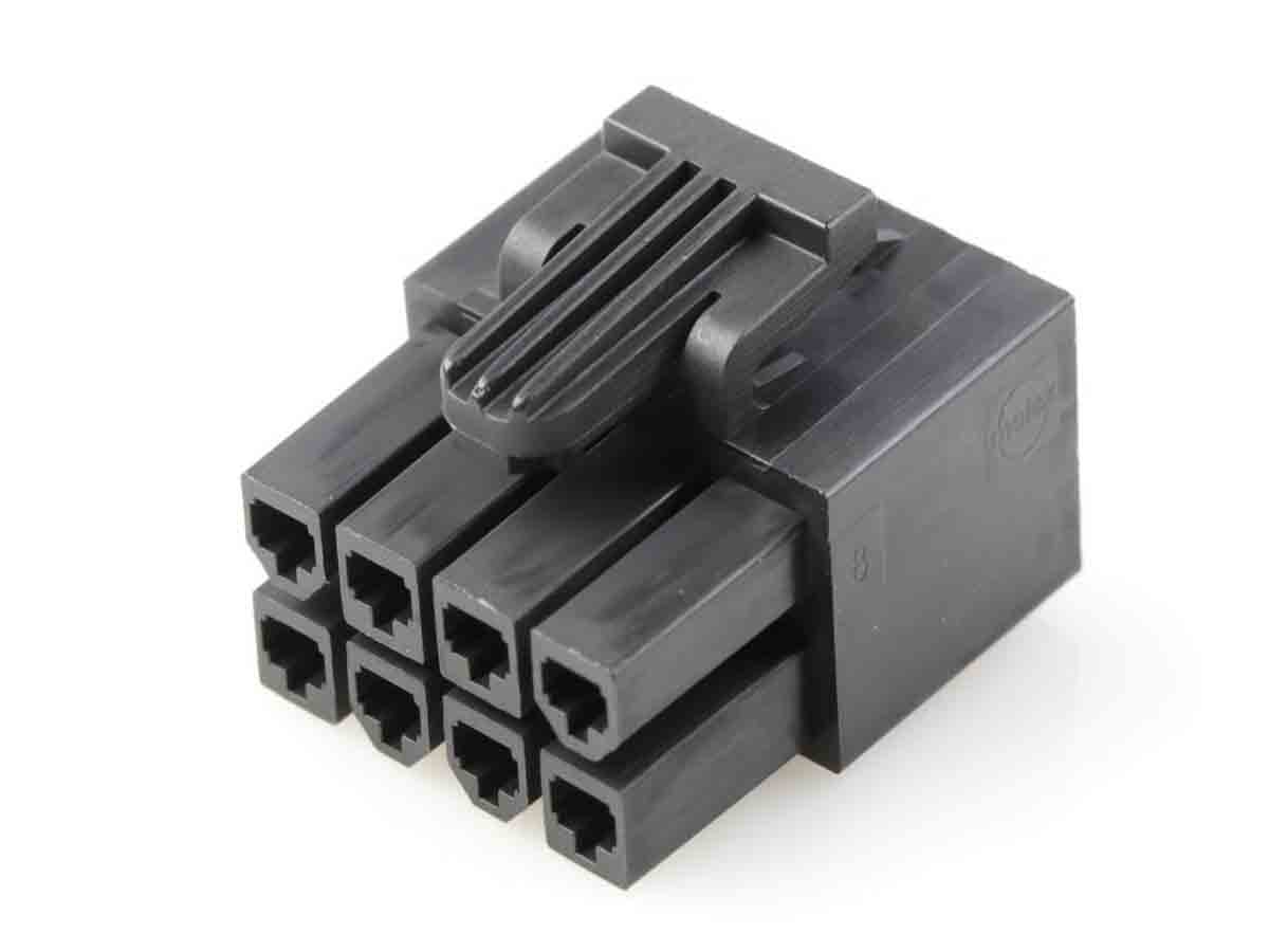 Molex, 172708 Male PCB Connector Housing, 4.2mm Pitch, 8 Way, 2 Row