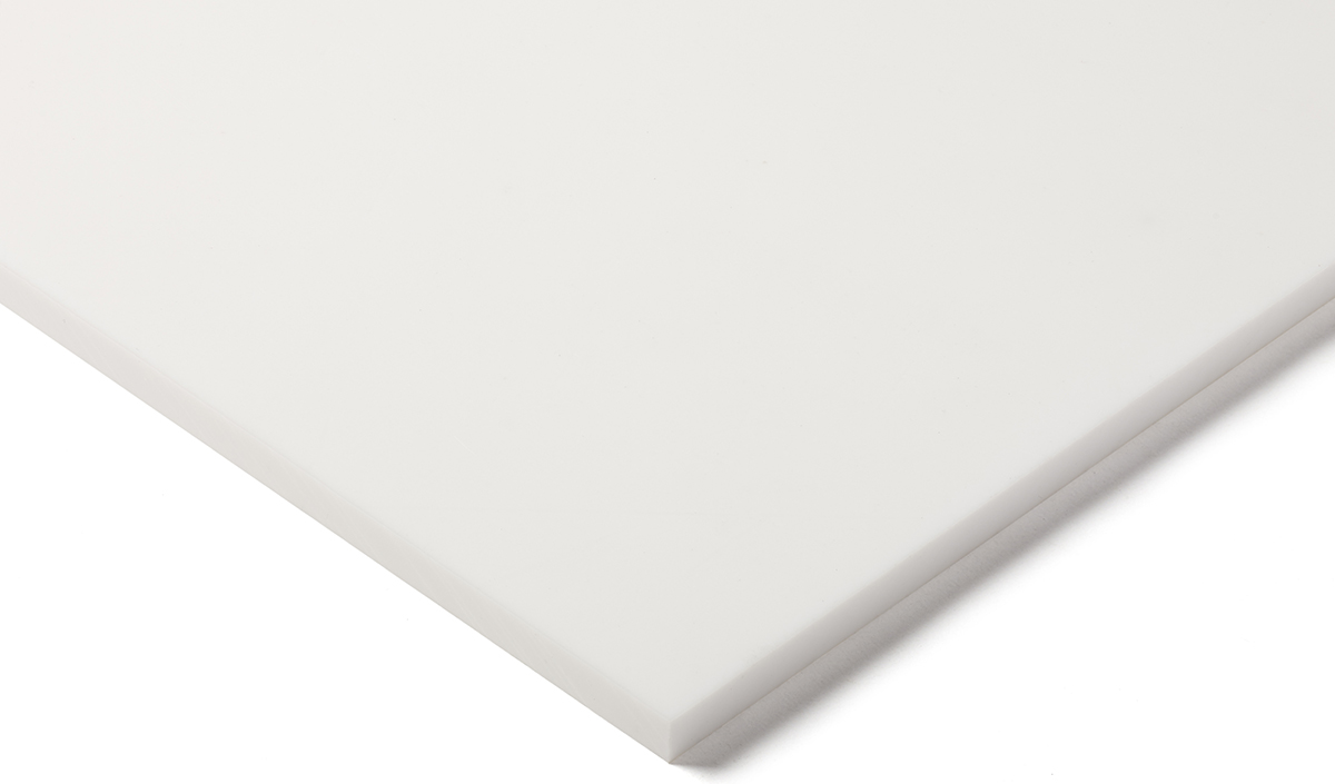 RS PRO White Plastic Sheet, 600mm x 300mm x 16mm