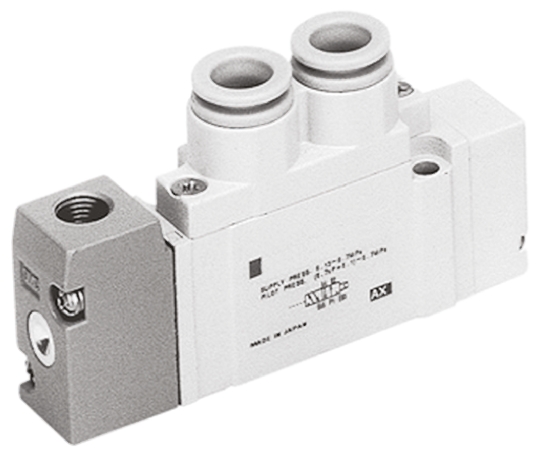 SMC 5/2 Pneumatic Solenoid Valve - Pilot/Pilot G 1/4 SYA7000 Series