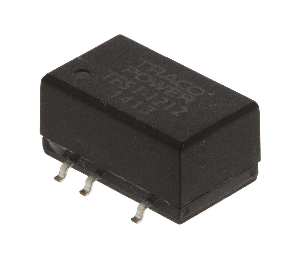 TRACOPOWER TES 1 DC-DC Converter, 12V dc/ 85mA Output, 10.8 → 13.2 V dc Input, 1W, Surface Mount, +90°C Max Temp