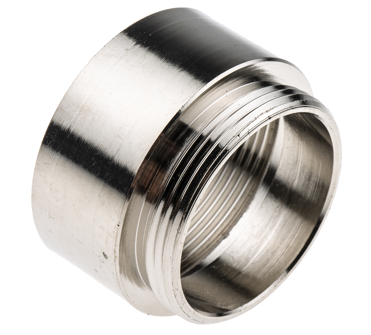 Lapp Cable Gland Adaptor, PG29 Exterior Thread, M40 Interior Thread, Nickel Plated Brass, SKINDICHT Series