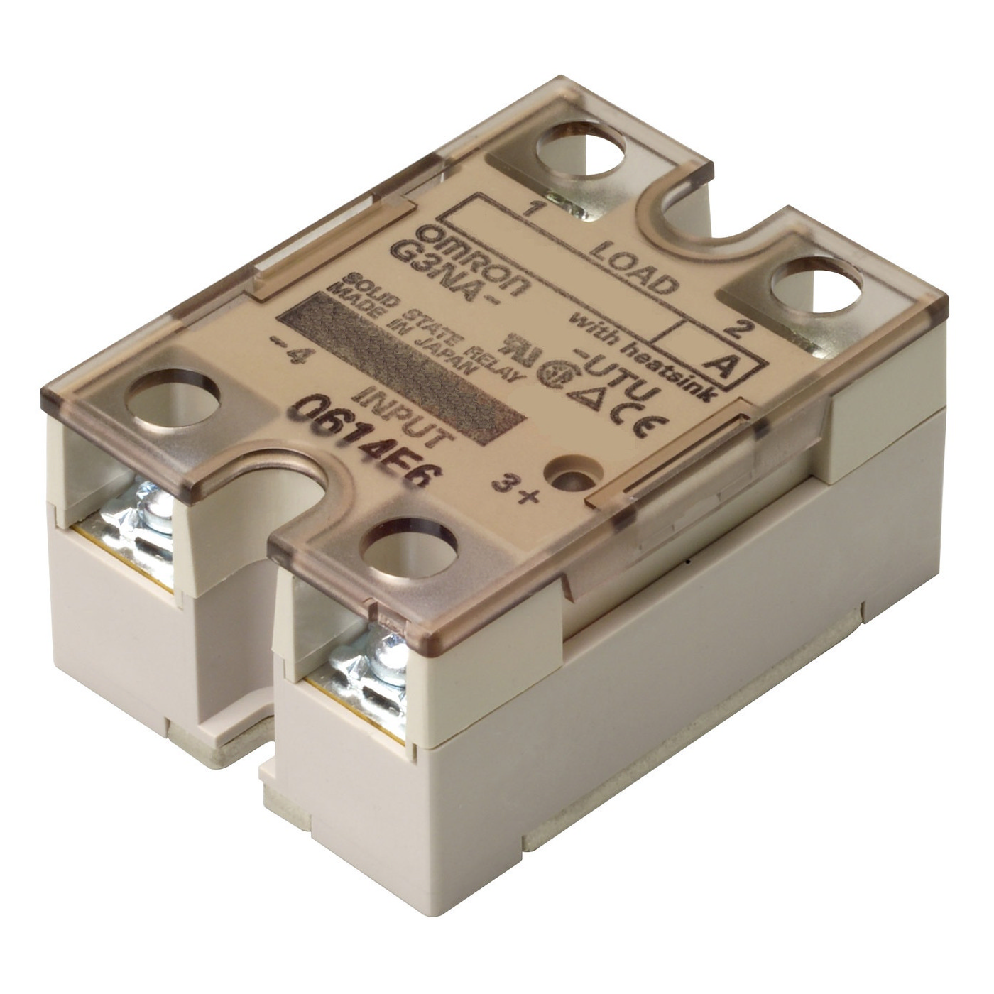 Omron G3NA Series Solid State Relay, 25 A Load, Screw Fitting, 480 V Load