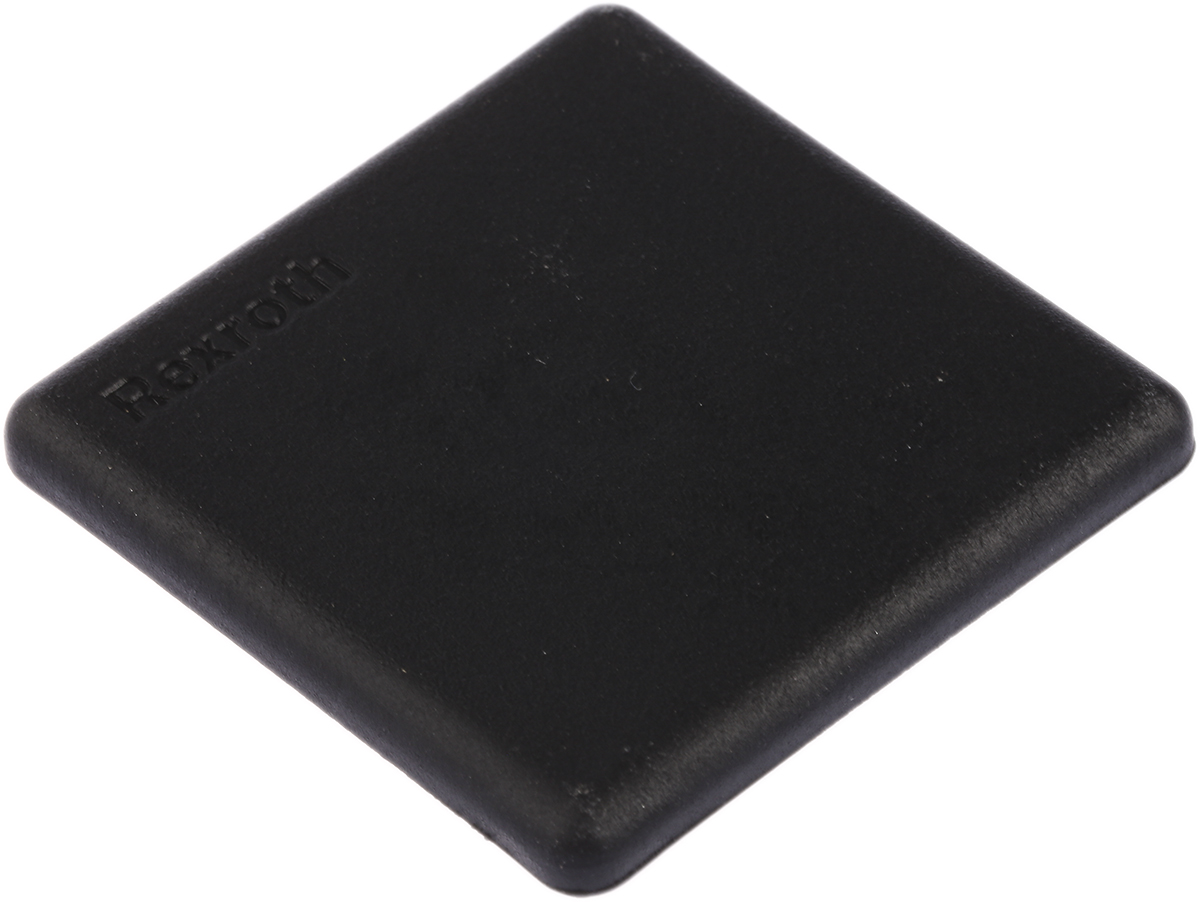 Bosch Rexroth Black Polypropylene End Cap, 45 mm Strut Profile, 10mm Groove