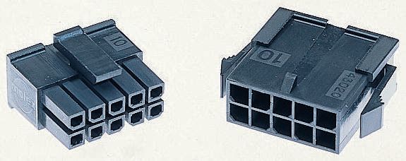 Molex, Micro-Fit 3.0 Male Connector Housing, 3mm Pitch, 22 Way, 2 Row
