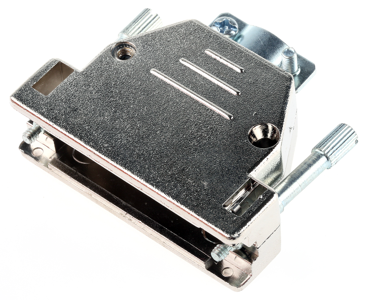 MH Connectors MHED Series ABS D Sub Backshell, 25 Way, Strain Relief