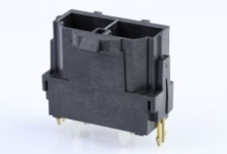 Molex Mini-Fit Sr Series Vertical Through Hole PCB Header, 2 Contact(s), 10.0 mm Pitch, 1 Row, Shrouded