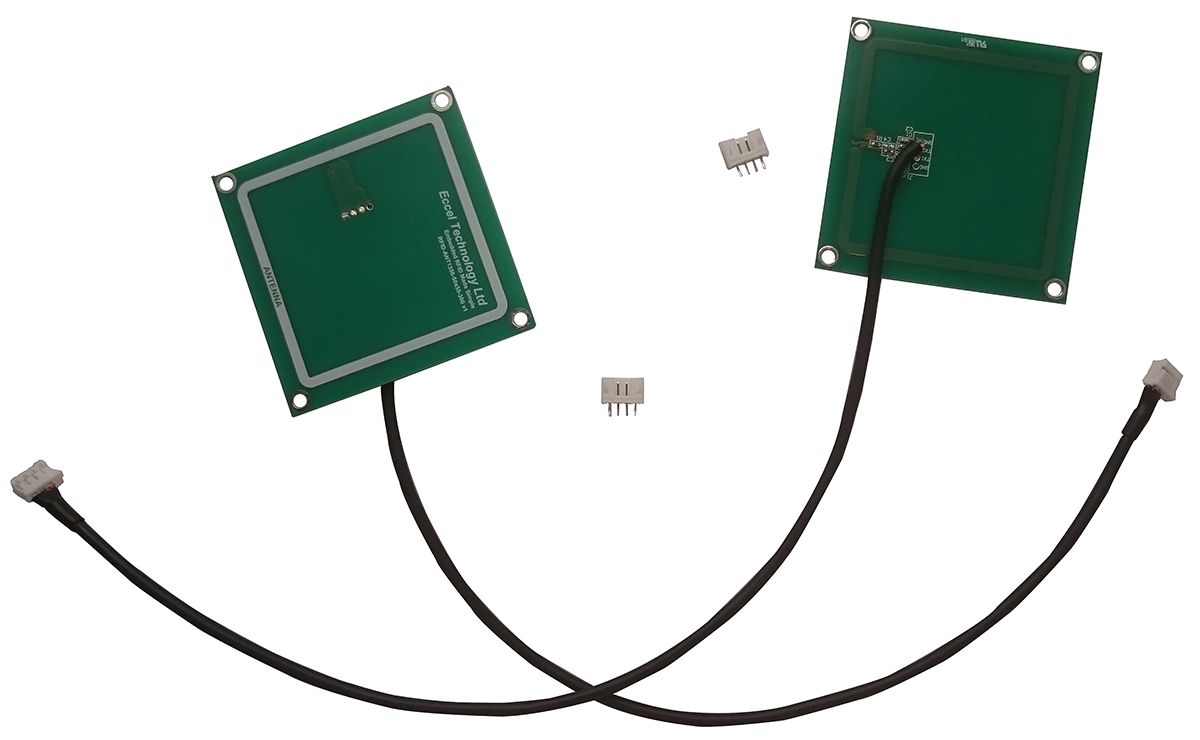 Eccel Technology Ltd RFID-ANT1356-50x50-300 v1 PCB Antenna, High Frequency RFID