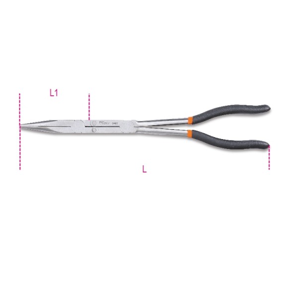 BETA Water Pump Pliers, 342 mm Overall, 71mm Jaw