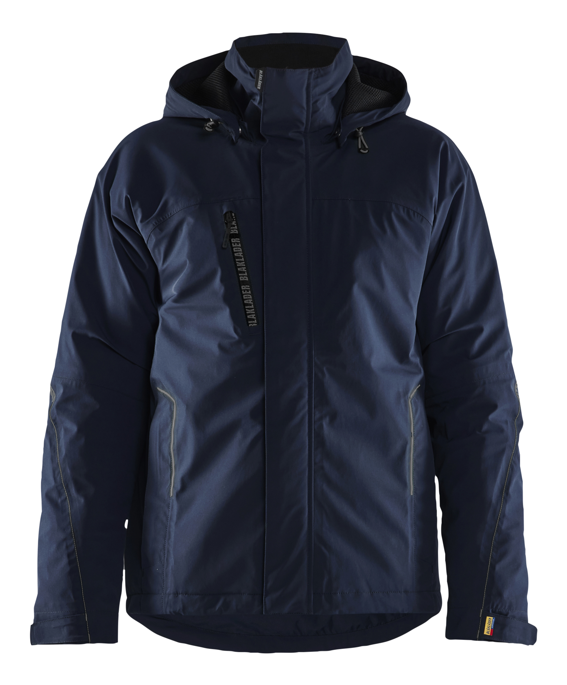 Blaklader 448419178699 Navy Blue - Black, Waterproof, Windproof Jacket, XL