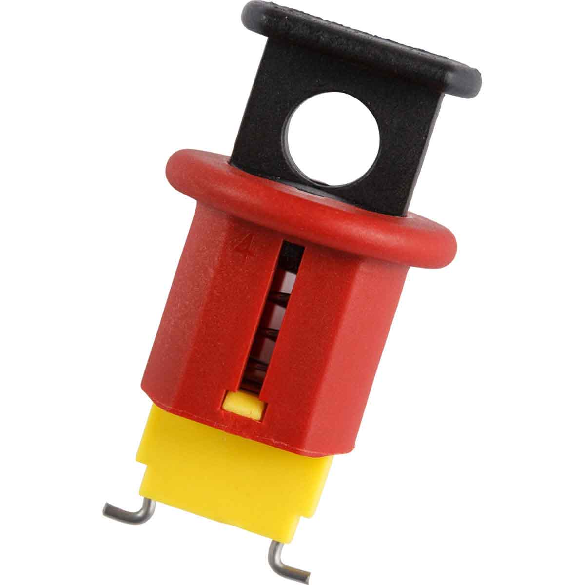 Brady Black, Red, Yellow 1-Lock Glass-Reinforced Nylon Miniature Circuit Breaker Switch Lockouts, 7.14mm Shackle