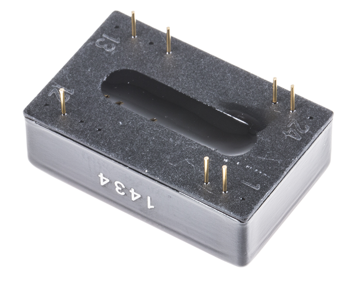 TRACOPOWER TEN 5WI DC-DC Converter, 12V dc/ 500mA Output, 18 → 75 V dc Input, 6W, Through Hole, +85°C Max Temp