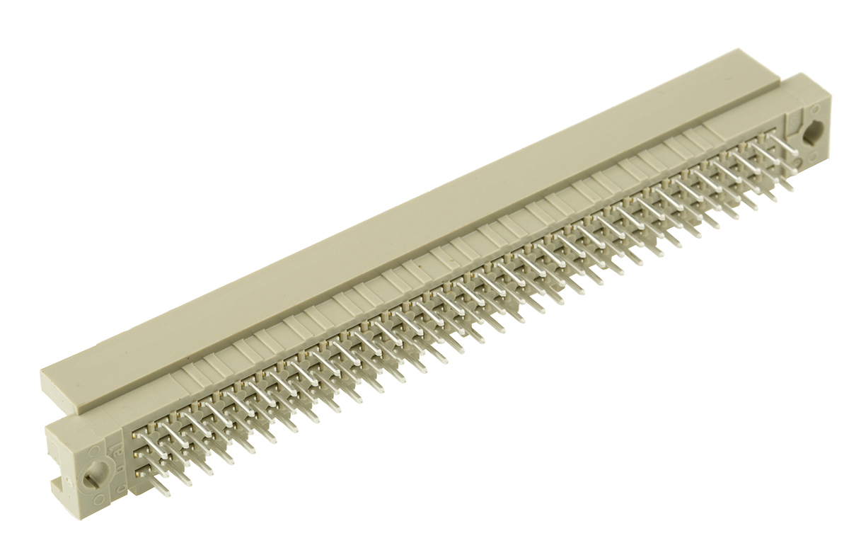 HARTING 96 Way 2.54mm Pitch, Type R Class C2, 3 Row, Straight DIN 41612 Connector, Plug
