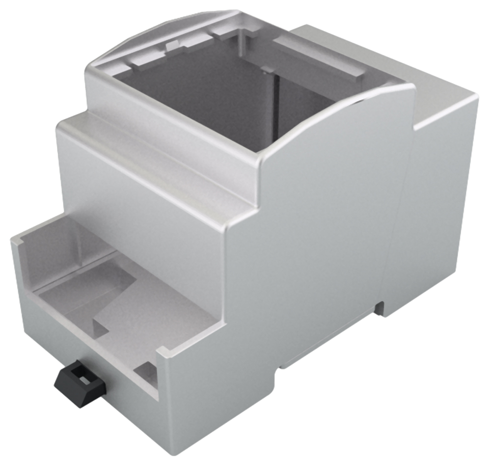 Italtronic DIN Rail Enclosure Enclosure Type Modulbox XTS Series , 90 x 53mm, ABS, Polycarbonate DIN Rail Enclosure