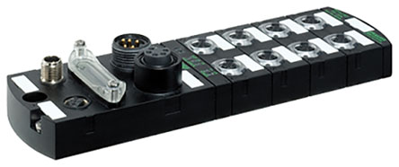 Murrelektronik Limited Impact 67 Series I/O module, M12, 5 way, 8 port