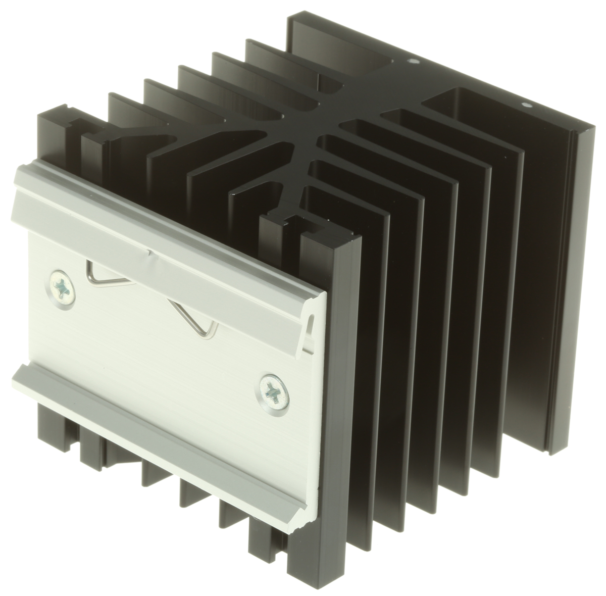 Fischer Elektronik Heatsink, 1.3K/W, 75 x 80 x 78.6mm, DIN Rail