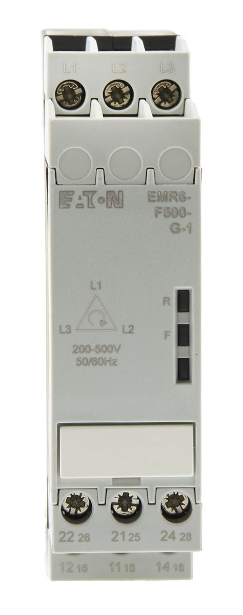 Eaton Phase, Voltage Monitoring Relay, 200 → 500V ac, DIN Rail