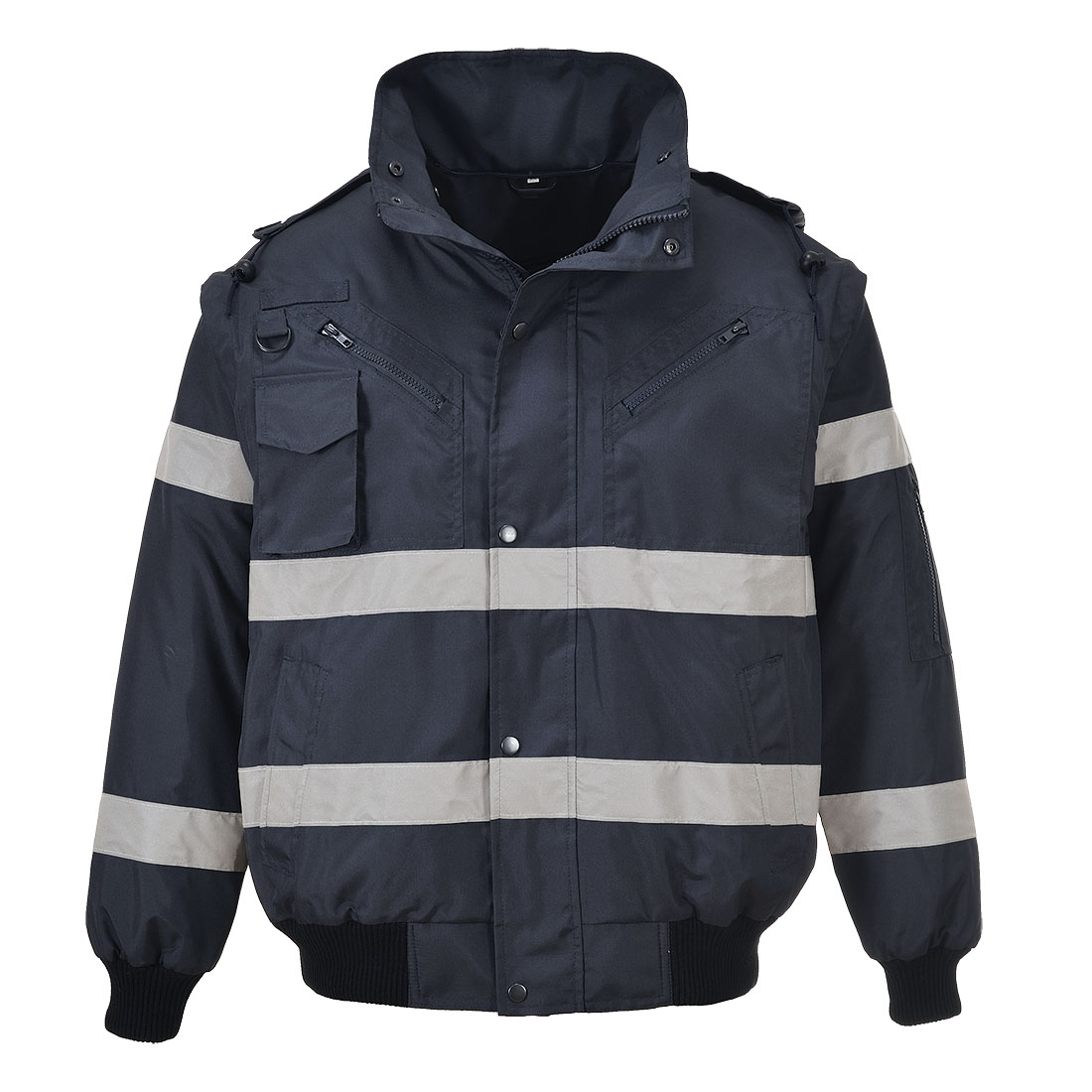 Portwest S435 Navy, Water Resistant Bomber Jacket, 4XL