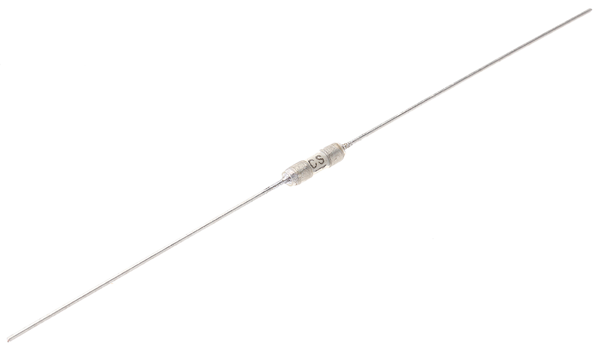 Schurter PC Board Non Resettable Fuse, Axial 2A, 125V ac/dc