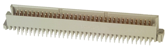 TE Connectivity Eurocard 96 Way 2.54mm Pitch, Type R Class C2, 3 Row, Straight DIN 41612 Connector, Plug