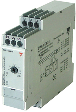 Carlo Gavazzi Power Factor Monitoring Relay, 3 Phase, SPDT, DIN Rail