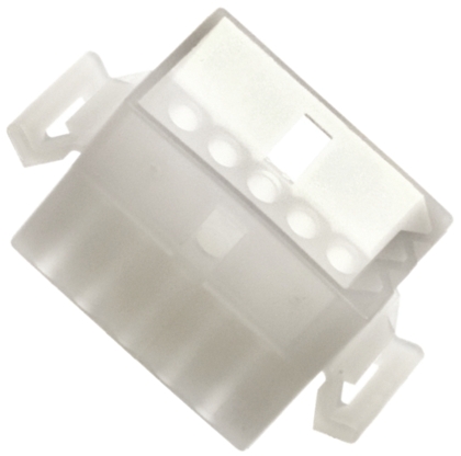 Molex, STANDARD .093" Male Connector Housing, 5.03mm Pitch, 15 Way, 3 Row