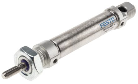 Festo 35 mm Pneumatic Cylinder - 1908262 DSNU Series, Double Acting Acting