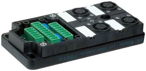 Murrelektronik Limited MVP12 Series Sensor Hub, M12, 4 way, 4 port