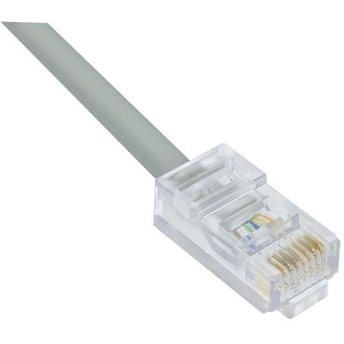 L-ComTRD, 3.05m Cat5e, Grey RJ45 to Male RJ45 Male, Unshielded Unshielded, Terminated PVC Sheath