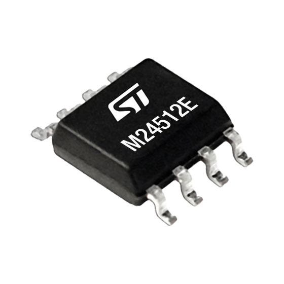 STMicroelectronics M24512E-FMN6TP,  512 kB EEPROM,  450 ns 8-Pin SO-8N I2C