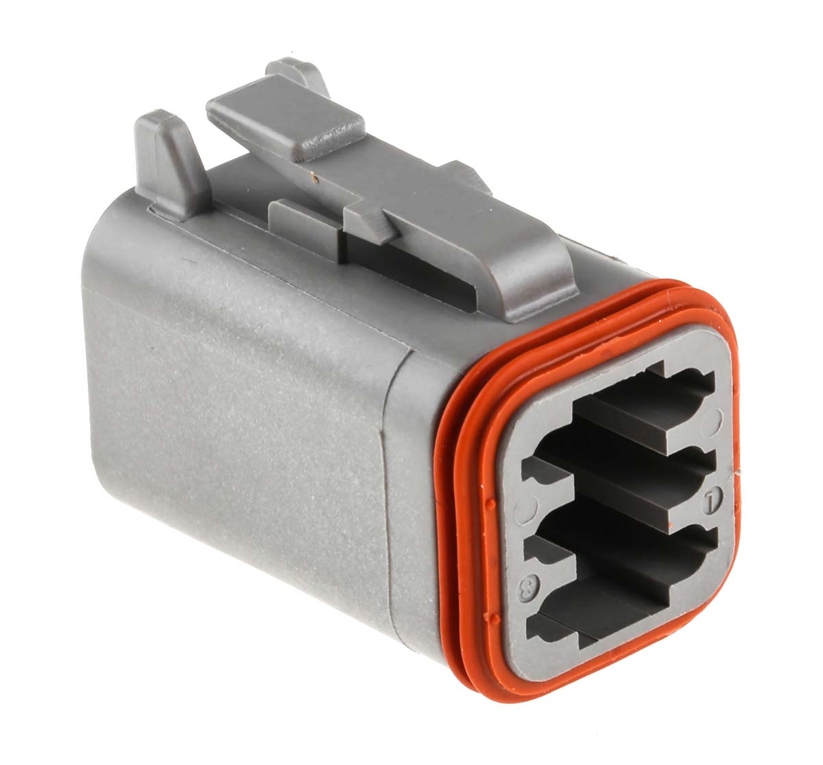Deutsch, DT Automotive Connector Plug Grey 6 Way DT06-6S