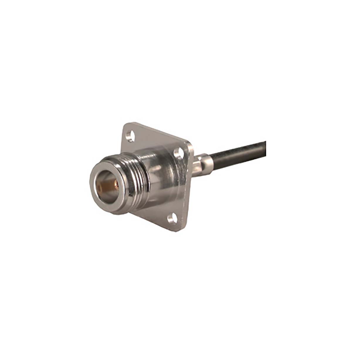 Huber+Suhner 25_N-50-3-7/133_NE Series, Plug Cable Mount N Connector, 50Ω, Crimp Termination, Straight Body