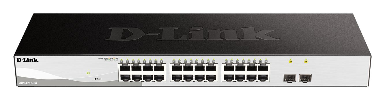 D-Link 26-Port Gigabit Smart Managed Switch, Smart 26 Port Smart Switch, EU