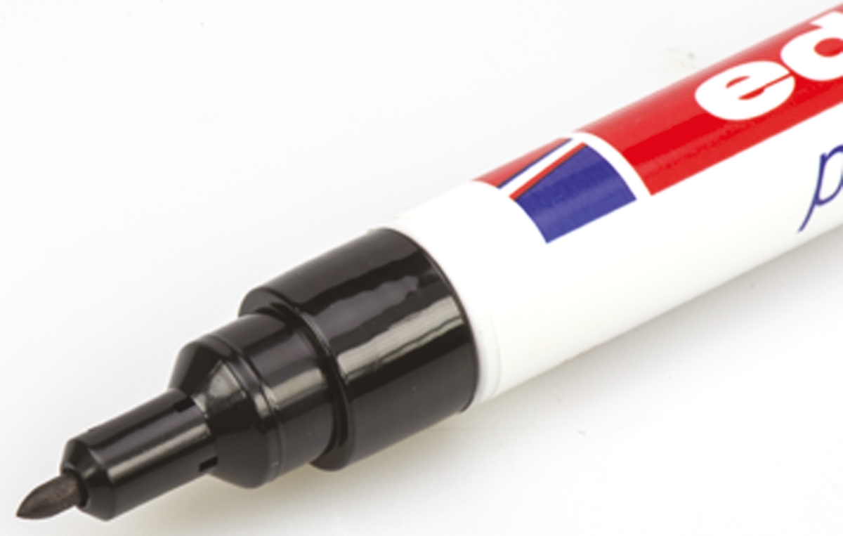 Edding Extra Fine Tip Black Marker Pen