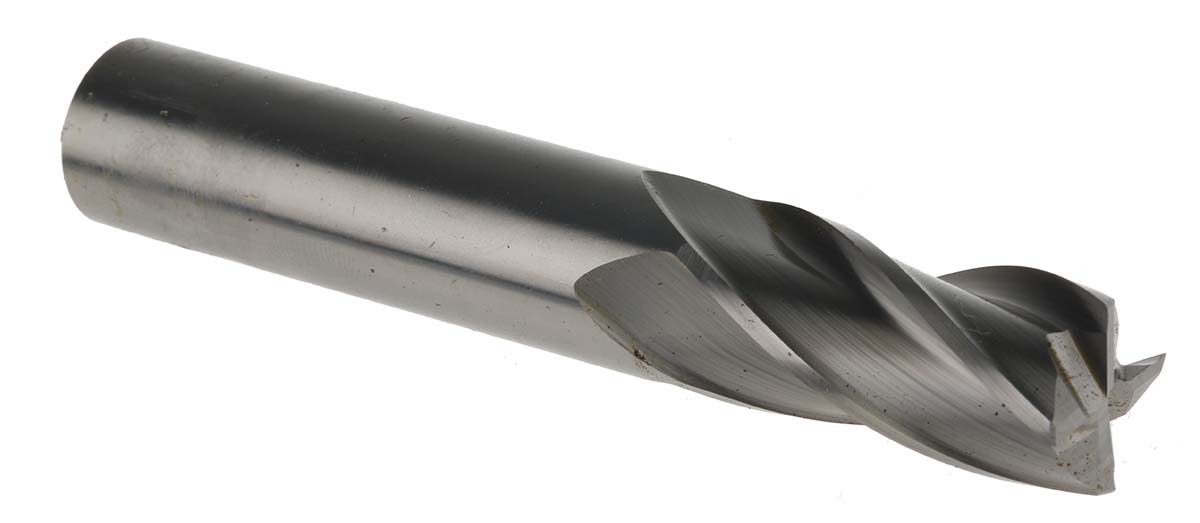 Dormer End Mill, 14mm Cutter, Solid Carbide, 14 mm Shank, 30mm Cut Length