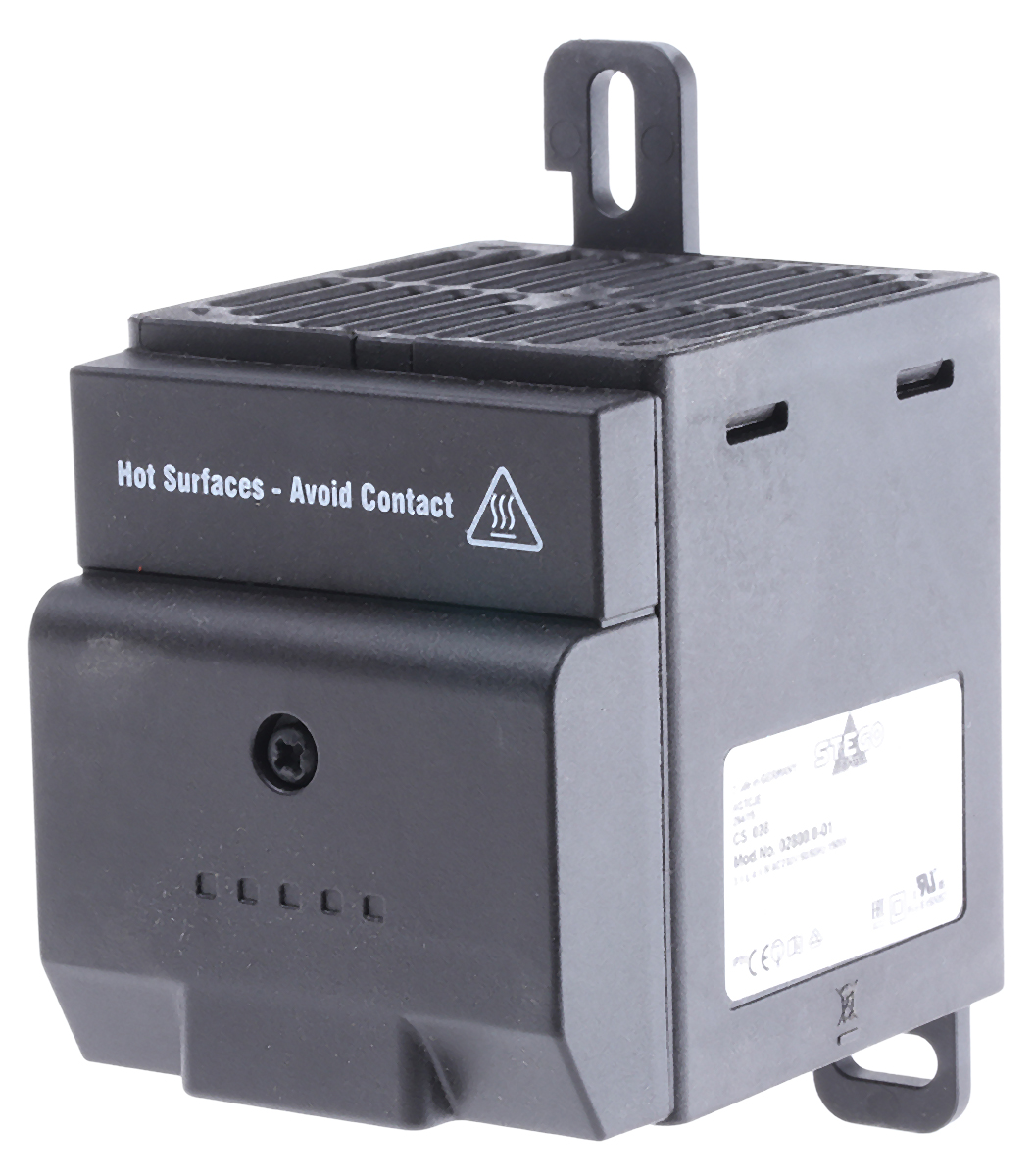 STEGO Enclosure Heater, 230V ac, 150W Output, 114mm x 65mm x 87mm