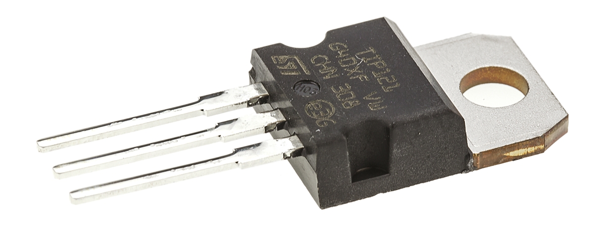 STMicroelectronics TIP121 NPN Darlington Transistor, 5 A 80 V HFE:1000, 3-Pin TO-220