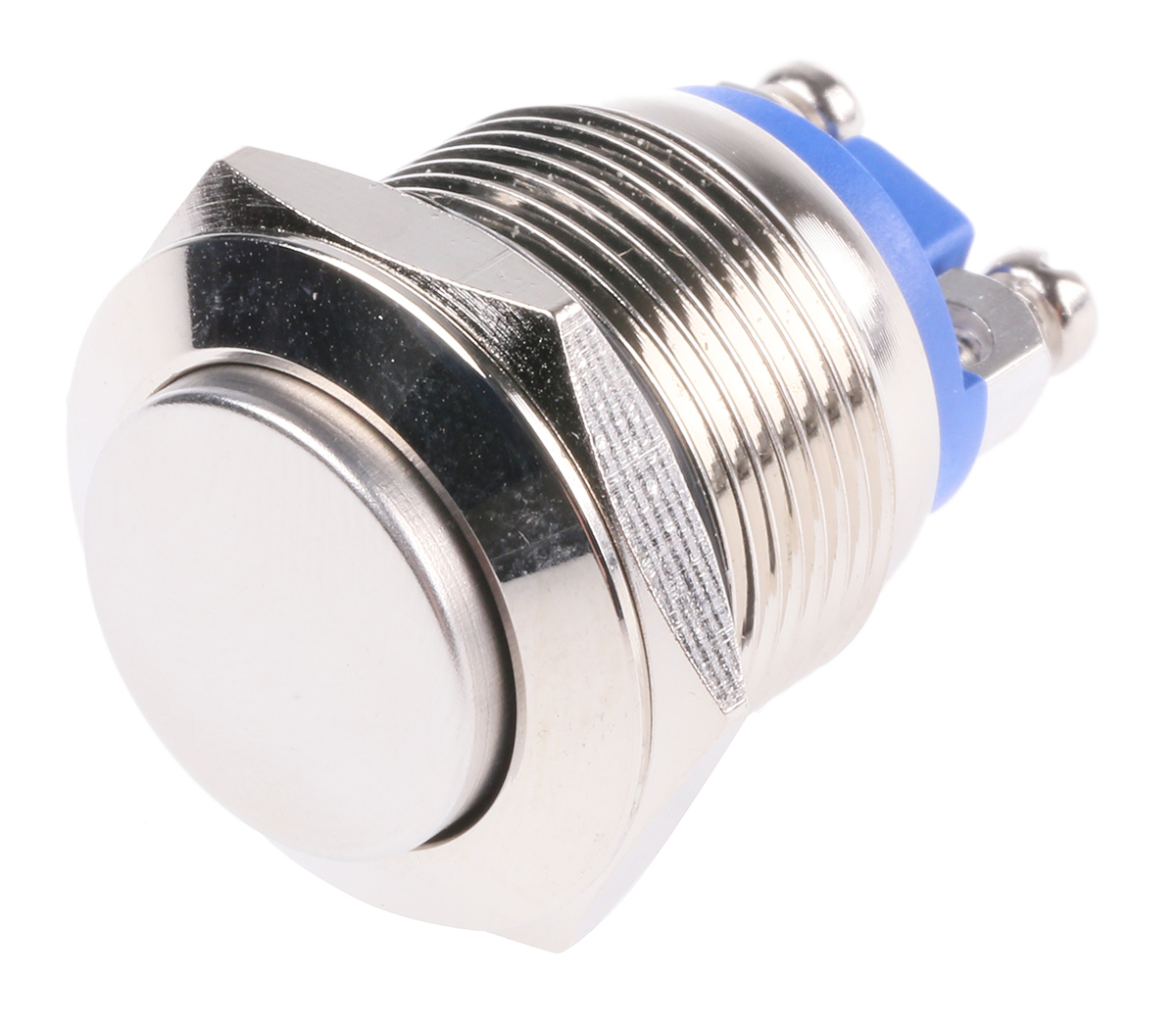EOZ Push Button Switch, Momentary, Panel Mount, 19.2mm Cutout, SPST, 48 V dc, 250V ac, IP65