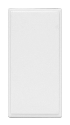 Contactum White 1 Gang Light Switch Cover