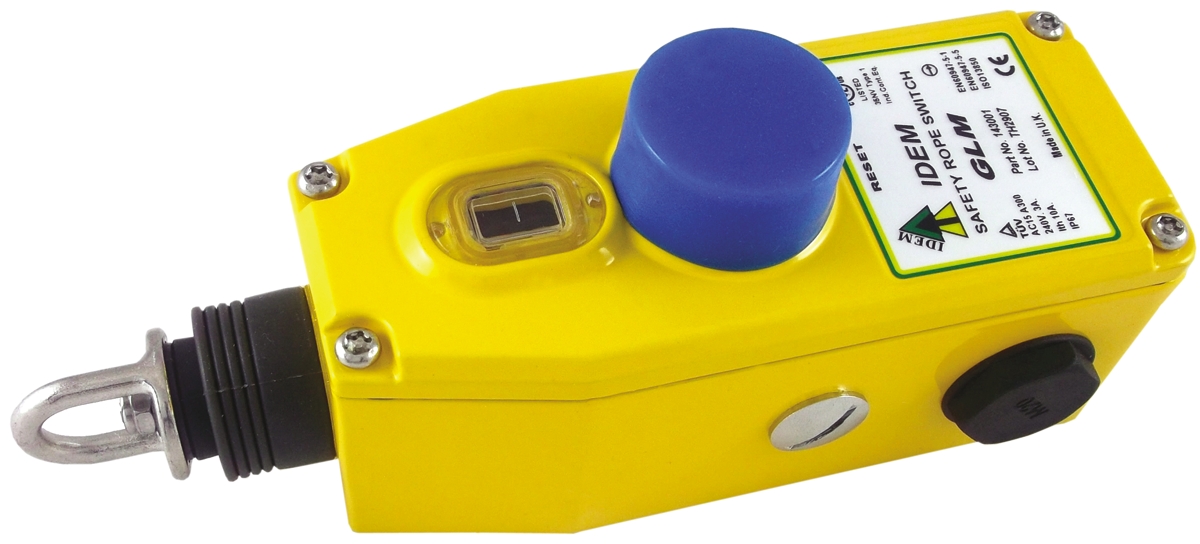 IDEM GLM Rope Pull Switch, 50m, Straight