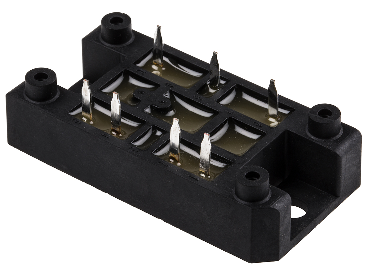 IXYS Bridge Rectifier Module, 82A, 1600V, 3-phase, 5-Pin