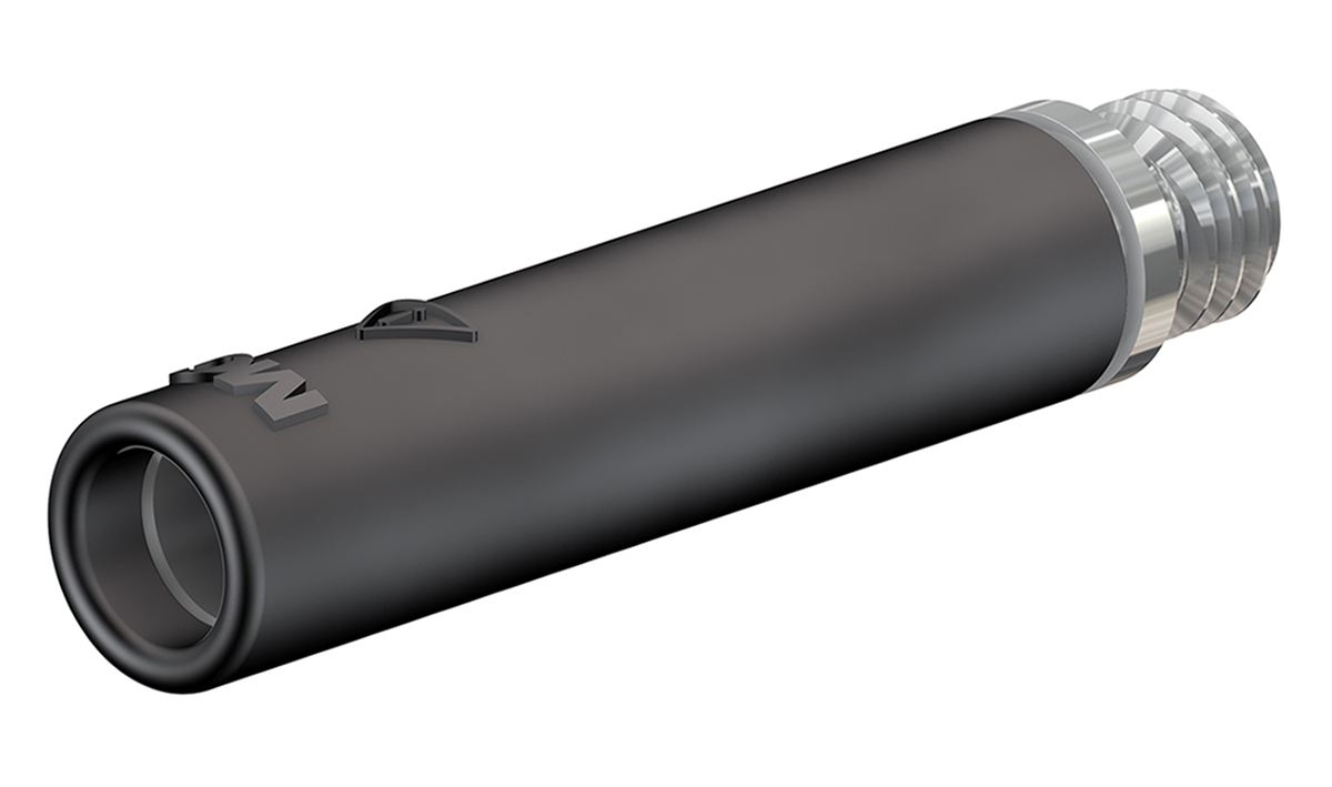 Staubli Black Female Banana Socket, 4 mm Connector, Screw Termination, 32A, 30 V, 60V dc, Nickel Plating